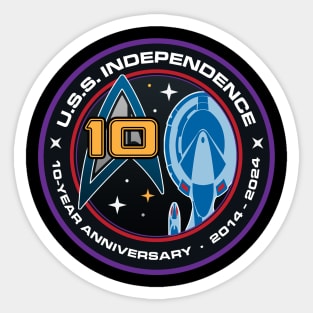 10 years Sticker